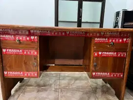 jual meja belajar/kantor 100% jati asli