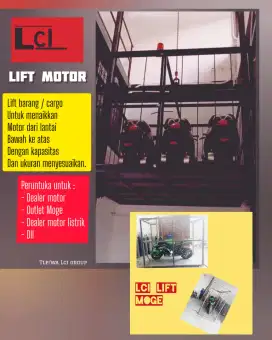 Lift motor murah untuk dealer motor dan motor listrik