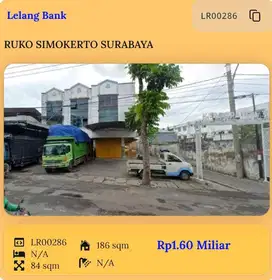 Ruko Simokerto Surabaya JL Pegirian