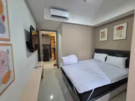 Sewa apartemen gold coast PIK 1BR size 29m furnish interior