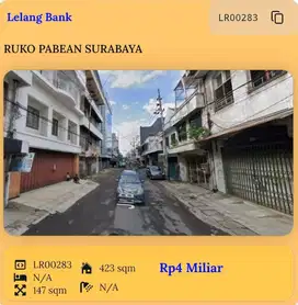 Ruko Pabean cantikan Surabaya JL Bongkaran