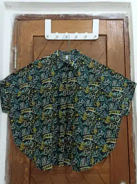 Kemeja motif big size