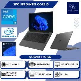 LAPTOP SPC LIFE 5 INTEL COREi5 12450H 8GB 512GB SSD 14 FHDIPS WIN11PRO