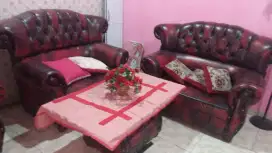 Sofa jaguar maroon