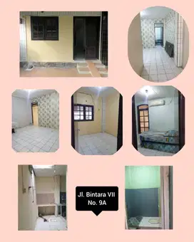 Sewa rumah tahunan Di Bintara Bekasi
