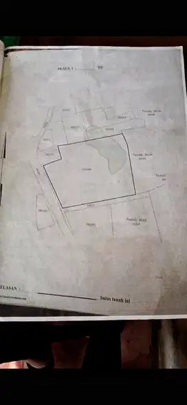 Jual Tanah 1240m² Strategis Setu Babakan Tangerang