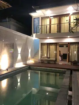 Dijual Villa Luxuary Furnished di Dekat Nu Anu City Pantai Nyanyi Bali