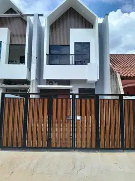 Rumah siap huni bebas banjir dalam komplek asabri indah