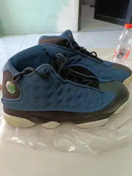 Sepatu basket AJ 13 Retro Brave Blue