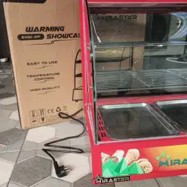 Wirastar SHW 2P Warming Showcase Mesin Penghangat pemanas Makanan