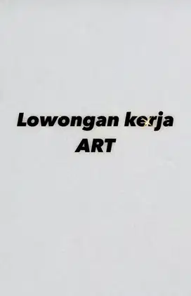 Lowongan asisten rumah tangga