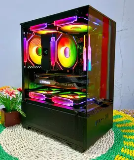 Gaming PC Ryzen 5 7500F AM5 RTX 4060 32GB DDR5 RGB Render Grafis GTA V