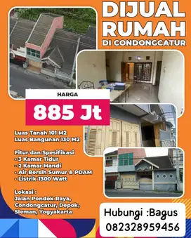 Rumah Murah Di Condong Catur