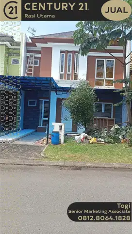 DIJUAL RUMAH DIDALAM CLUSTER KOTA WISATA CIBUBUR