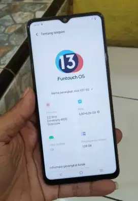 Vivo Y27 5G 6+6/128gb hp casan