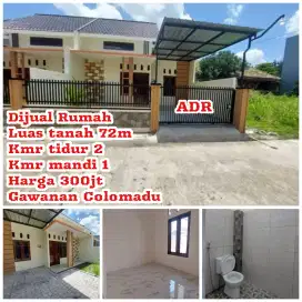 Dijual Rumah Baru Gawanan Colomadu