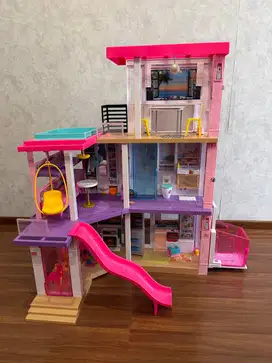 Rumah Boneka Barbie Dream House Dreamhouse 3 lantai Original 75+