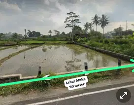 Tanah Murah Tepi Jalan Utama View Gunung Merapi