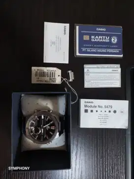 CASIO EDIFICE 5479 original asli lengkap dan masih mulus