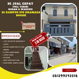 Kos-kosan Pinggir Jalan Di Bogor Dekat Kampus IPB Dramaga Surat SHM