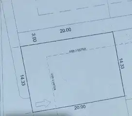 Kavling Mewah Dekat Sport Club Row Jalan lebar Bsd City