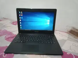 Asus x450e RAM4GB SSD. Siap pake