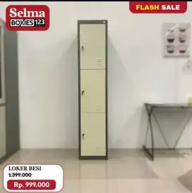 Loker 3 Pintu Selma