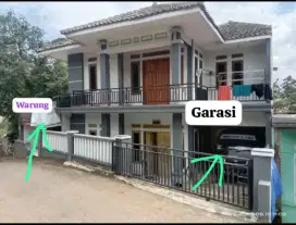 Dijual-rumah strategis siap huni dijual beserta isi nya rumah 2-Lantai