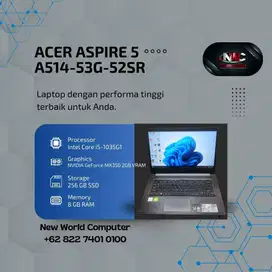 Acer Aspire 5 A514-53G-52SR Intel Core i5 Gen 10 8/256 NVIDIA GeForce