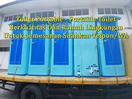 Toilet Portable Toilet Event, Toilet Proyek Wc Umum, Anti Penuh Ramah