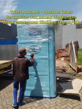 Toilet Event/Toilet Proyek/Toilet Portable/ Wc Umum /Praktis Mudah Dip