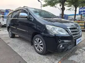 TDP Rendah Toyota Kijang Innova 2.0 V Luxury-AT 2014 Hitam C6HKB