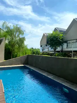 Rumah Second Fully Furnished Dalam Townhouse Di Bambu Apus Jakarta