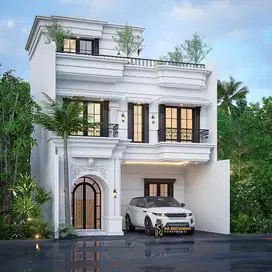 Dijual Rumah Baru American Classic Dekat Toll Brigif Jagakarsa