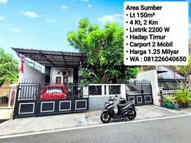 Jual Rumah Area Sumber, Dekat Manahan, Pintu Tol, Banyuanyar