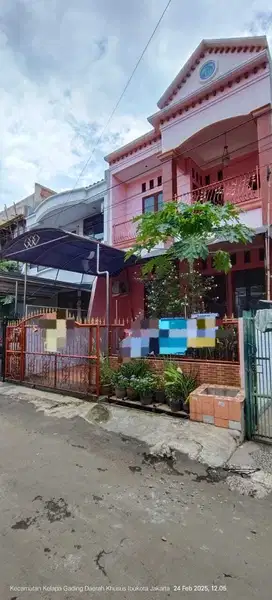 JUAL RUMAH DI CLUSTER GADING PRIMA, KELAPA GADING JAKARTA UTARA