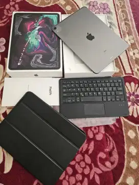 ipad pro 11 inch 2019 64gb wifi olny,fulset original,istimewa