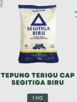 Murah Tepung Terigu Segitiga Biru 1kg