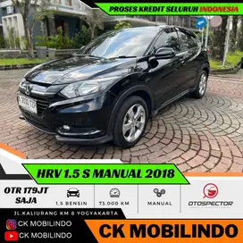 (Dp5jt) Honda HRV S Manual 2018 ORISINIL Kredit Murah