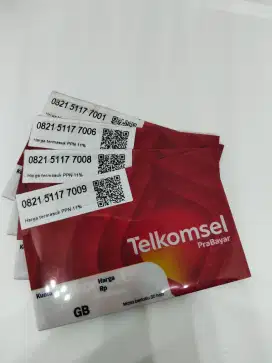 Nomor cantik Telkomsel mudah diingat