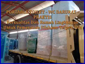 Wc Portable/Toilet Fiberglass/Toilet Event/Toilet Wc Umum Kloset Duduk