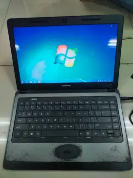 Dijual laptop Hp cq435 Ram 4GB hdd 256GB siap pakai 24jam COD bogor