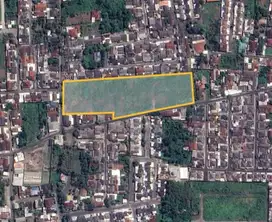 Dijual Tanah Luas Dan Murah Di Jl Gajah Mada Jember Strategis