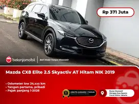 [LOW KM] Mazda CX-8 Elite 2.5 Skyactiv AT Hitam 2019/2020