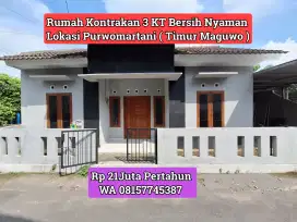 Rumah Kontrakan Minimalis Purwomartani 3KT 21Juta
