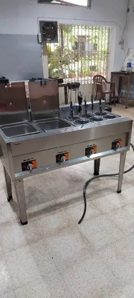 Kompor mie ayam dan penggorengan merk Fomsonic 90% baru