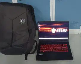 Laptop Gaming MSI GF63 Fullset Ram 16gb GTX1650Ti