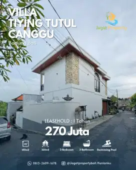Brand New Villa Tiying Tutul Canggu Badung Bali