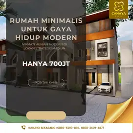 Cluster Eksklusif 2 Lantai di Jantung Kota Madiun - Cuma 700 Juta!