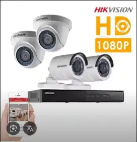 Paket CCTV lengkap plus Pemasangan